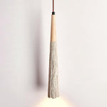 Concrete Pleated Pendant Lamp - Lamp Outdoor
