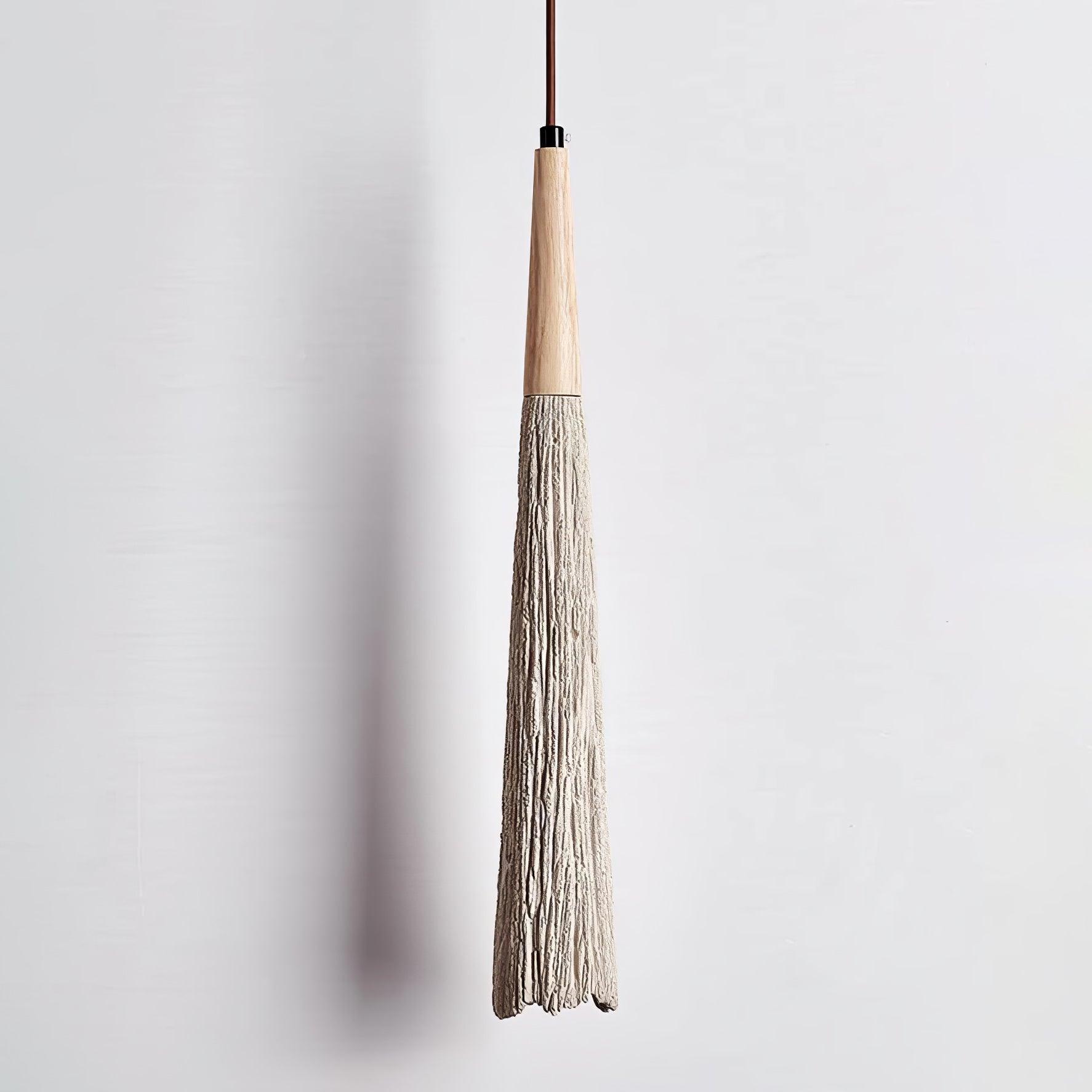 Concrete Pleated Pendant Lamp - Lamp Outdoor