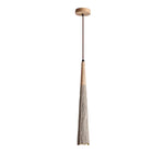 Concrete Pleated Pendant Lamp - Lamp Outdoor