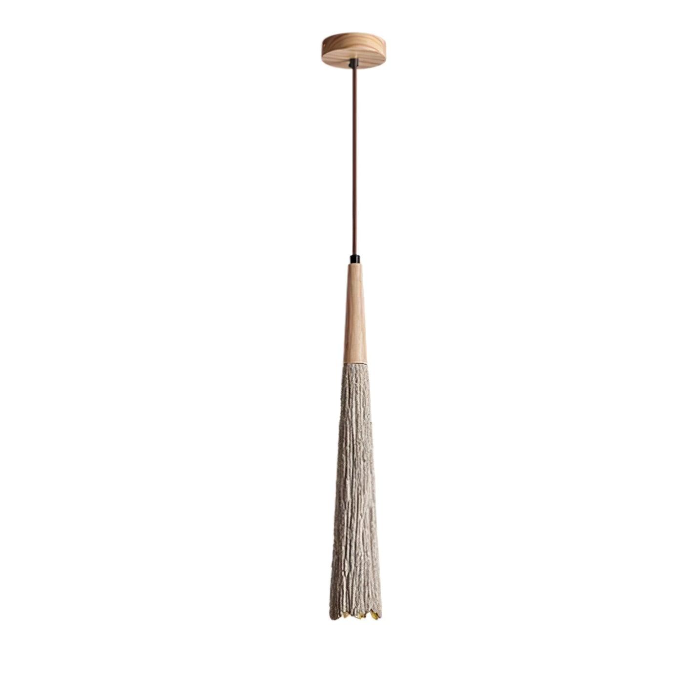 Concrete Pleated Pendant Lamp - Lamp Outdoor