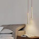 Concrete Pleated Pendant Lamp - Lamp Outdoor