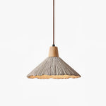 Concrete Pleated Pendant Lamp - Lamp Outdoor