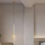 Concrete Pleated Pendant Lamp - Lamp Outdoor
