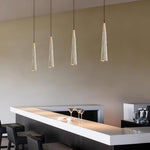 Concrete Pleated Pendant Lamp - Lamp Outdoor