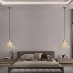 Concrete Pleated Pendant Lamp - Lamp Outdoor