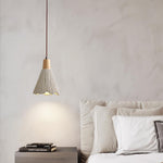 Concrete Pleated Pendant Lamp - Lamp Outdoor
