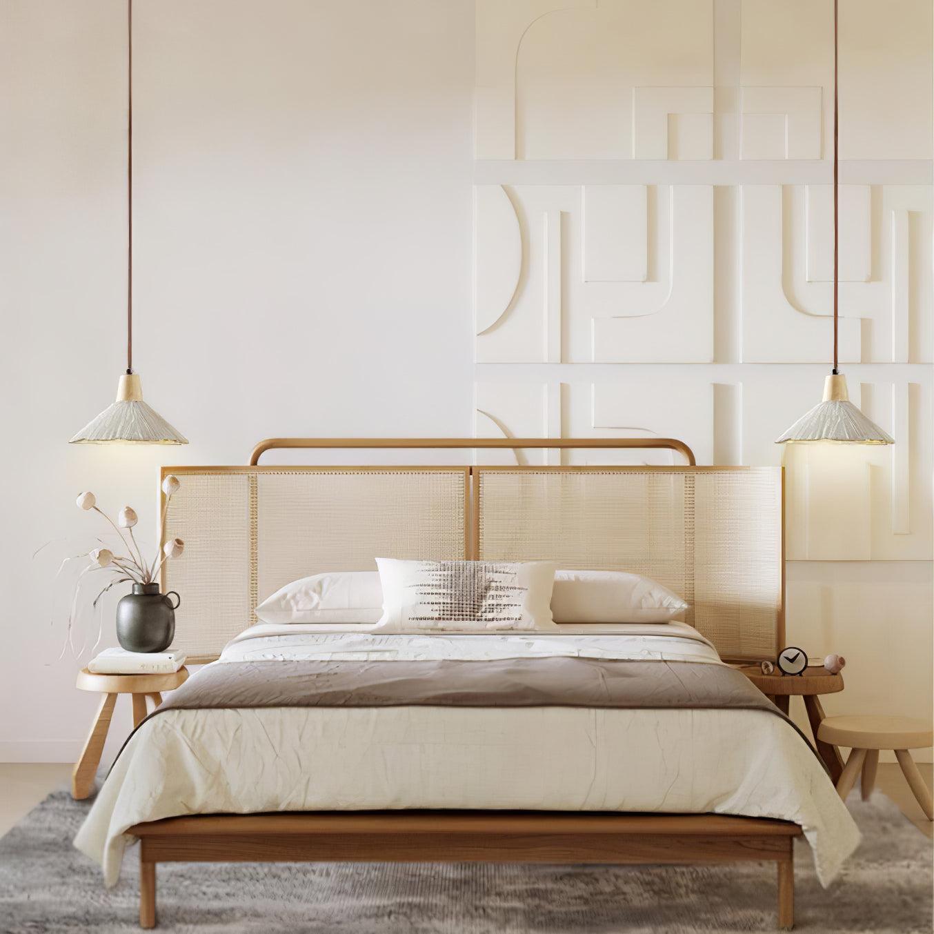 Concrete Pleated Pendant Lamp - Lamp Outdoor