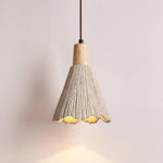 Concrete Pleated Pendant Lamp - Lamp Outdoor