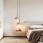 Concrete Pleated Pendant Lamp - Lamp Outdoor