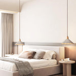 Concrete Pleated Pendant Lamp - Lamp Outdoor