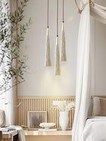 Concrete Pleated Pendant Lamp - Lamp Outdoor