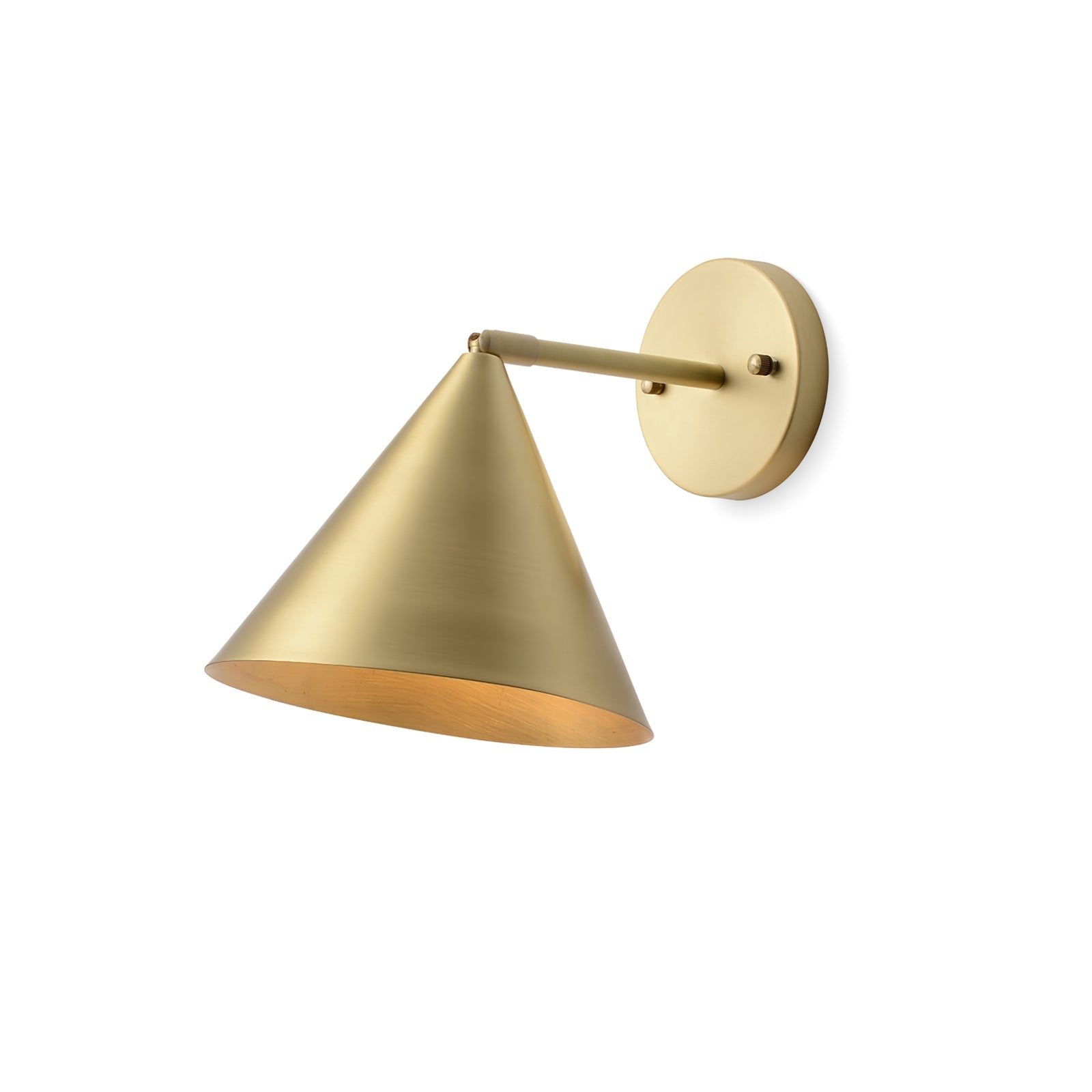 Conica Brass Wall Light - Lamp Outdoor