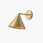 Conica Brass Wall Light - Lamp Outdoor