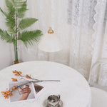 Liora Minimalist Alabaster Pendant Light - Lamp Outdoor