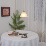 Liora Minimalist Alabaster Pendant Light - Lamp Outdoor