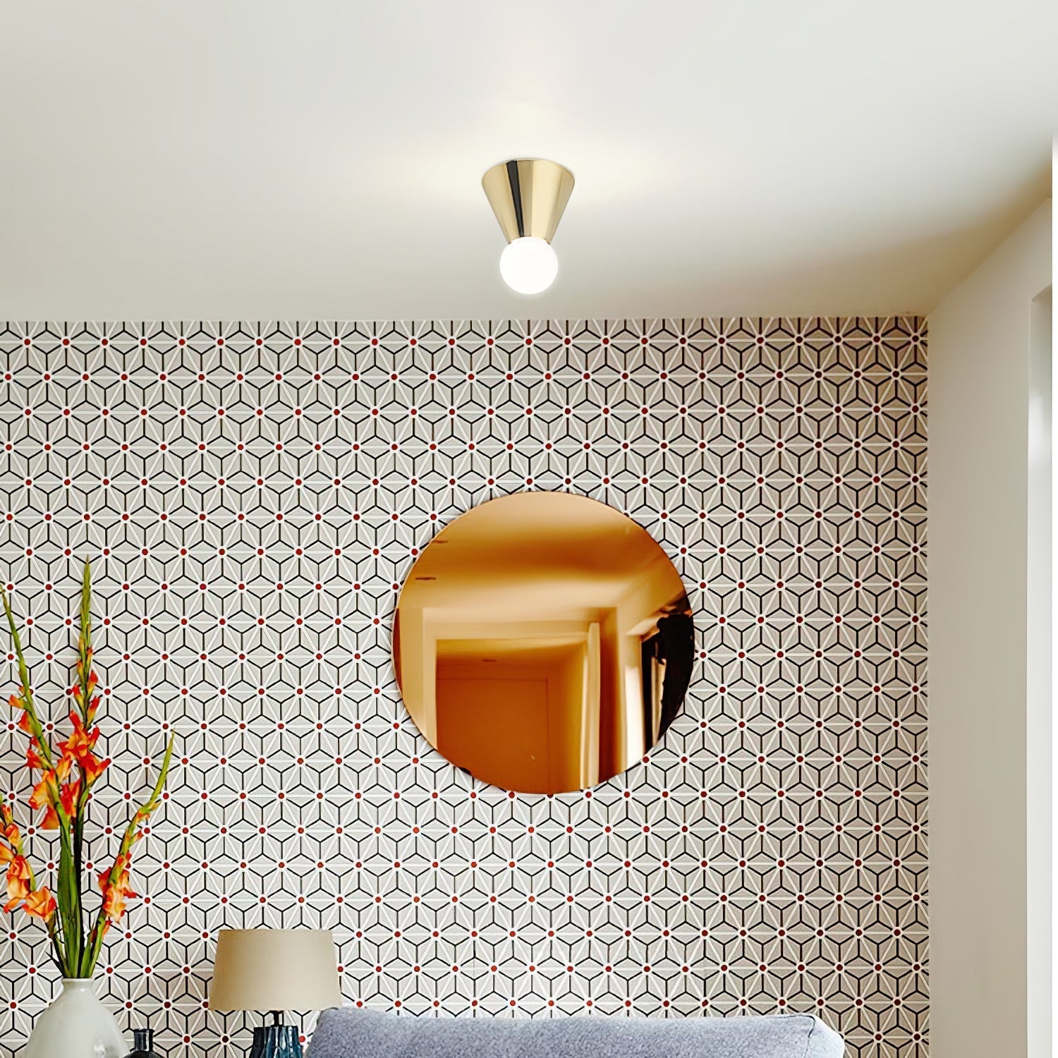 Conical Ceiling Lamp - Lamp Outdoor