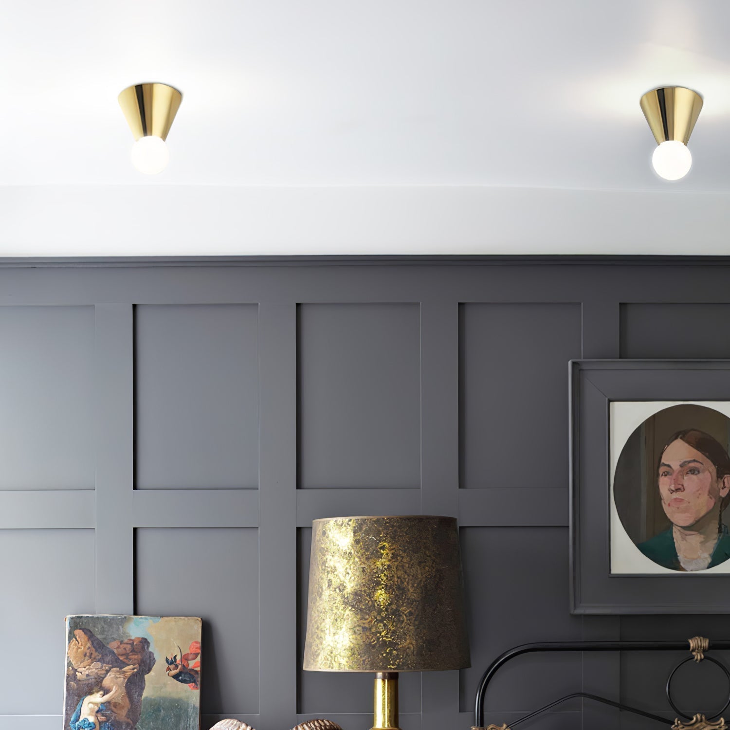 Conical Ceiling Lamp - Lamp Outdoor