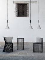 Conical Concrete Pendant Light - Lamp Outdoor