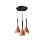 Conical Concrete Pendant Light - Lamp Outdoor