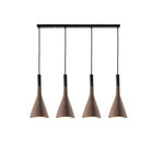 Conical Concrete Pendant Light - Lamp Outdoor