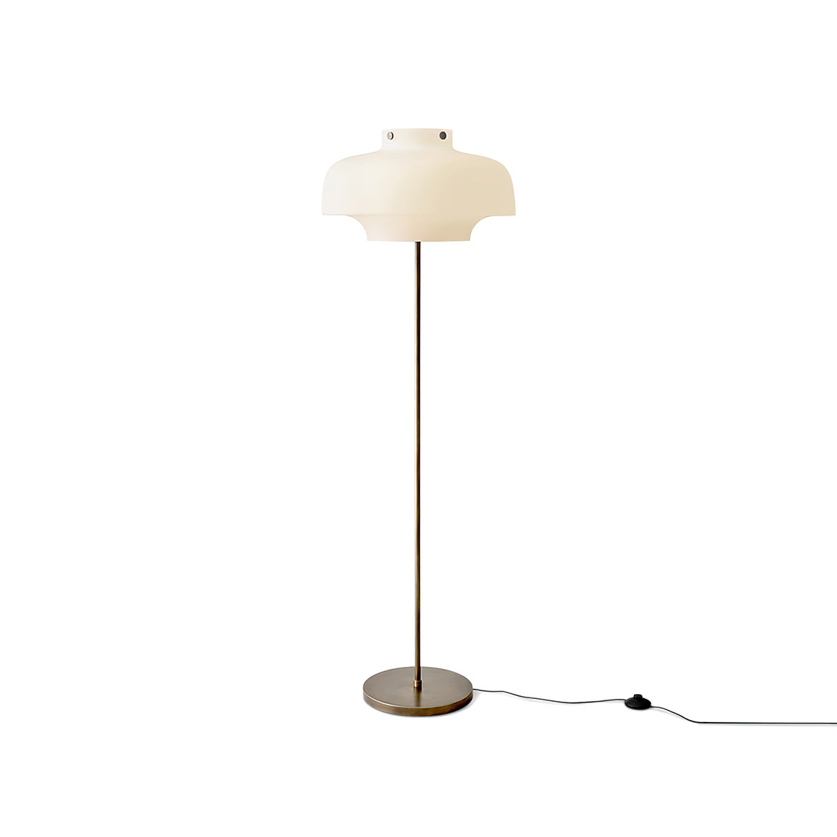 Copenhagen Modern Glass Floor Lamp