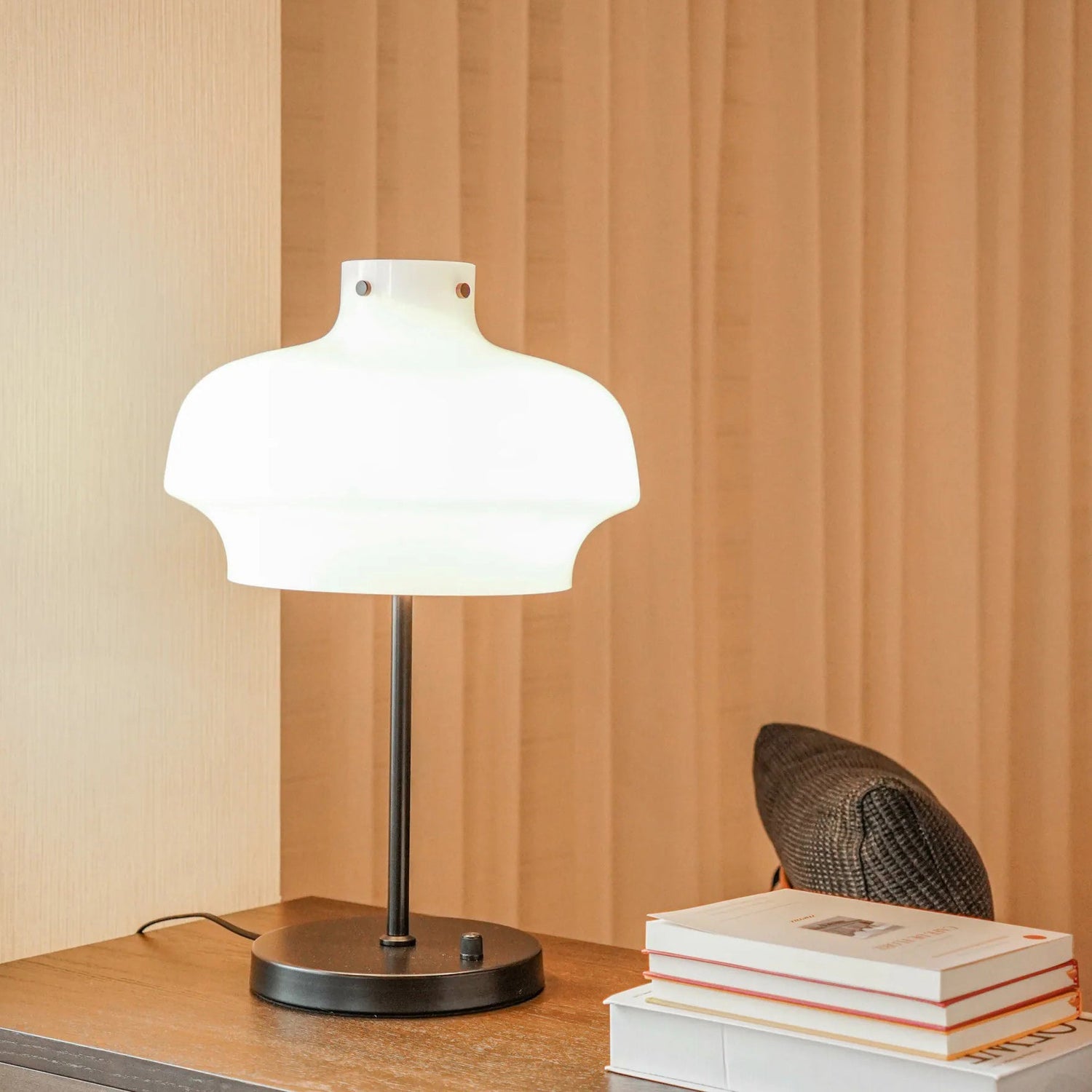 Copenhagen Modern Glass Table Lamp