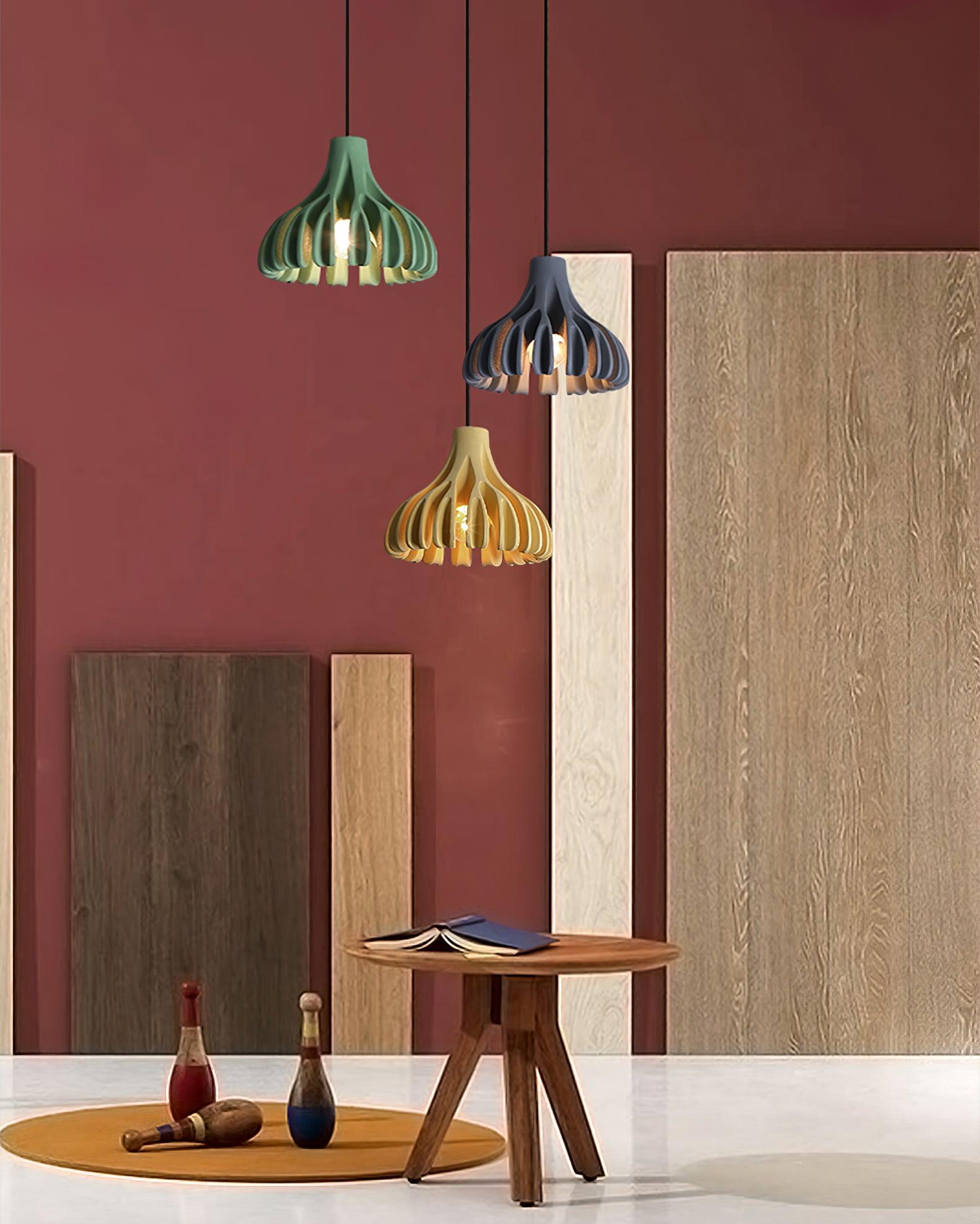 Coral Resin Pendant Lamp - Lamp Outdoor