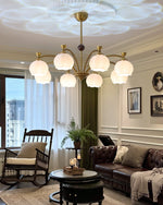 Corinne Arc Chandelier - Lamp Outdoor