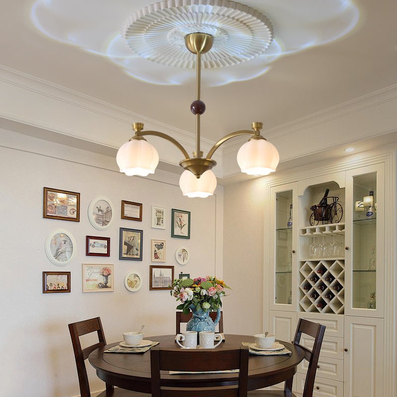 Corinne Arc Chandelier - Lamp Outdoor