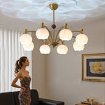 Corinne Arc Chandelier - Lamp Outdoor