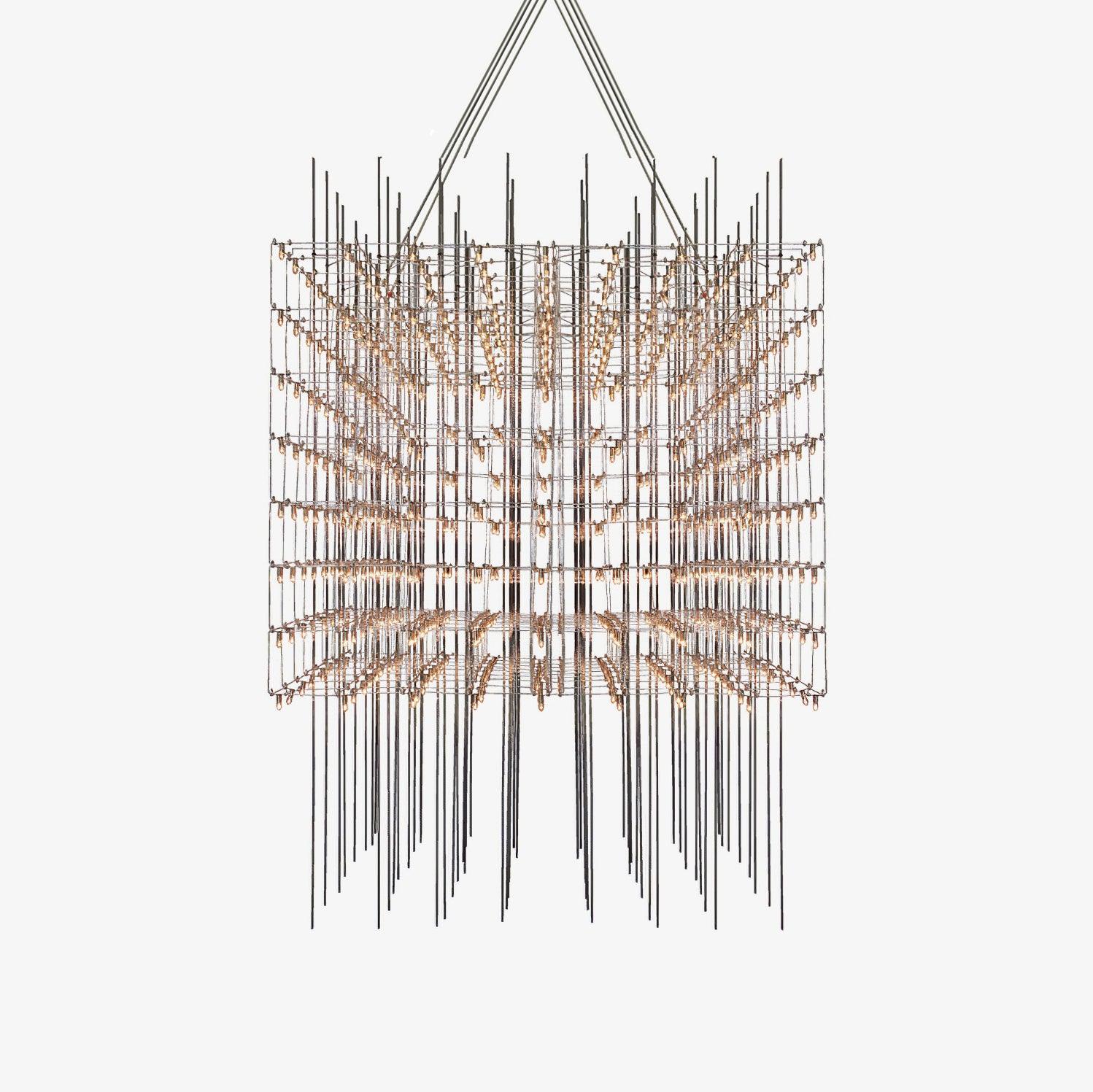 Cosmic Cube Pendant Light - Lamp Outdoor