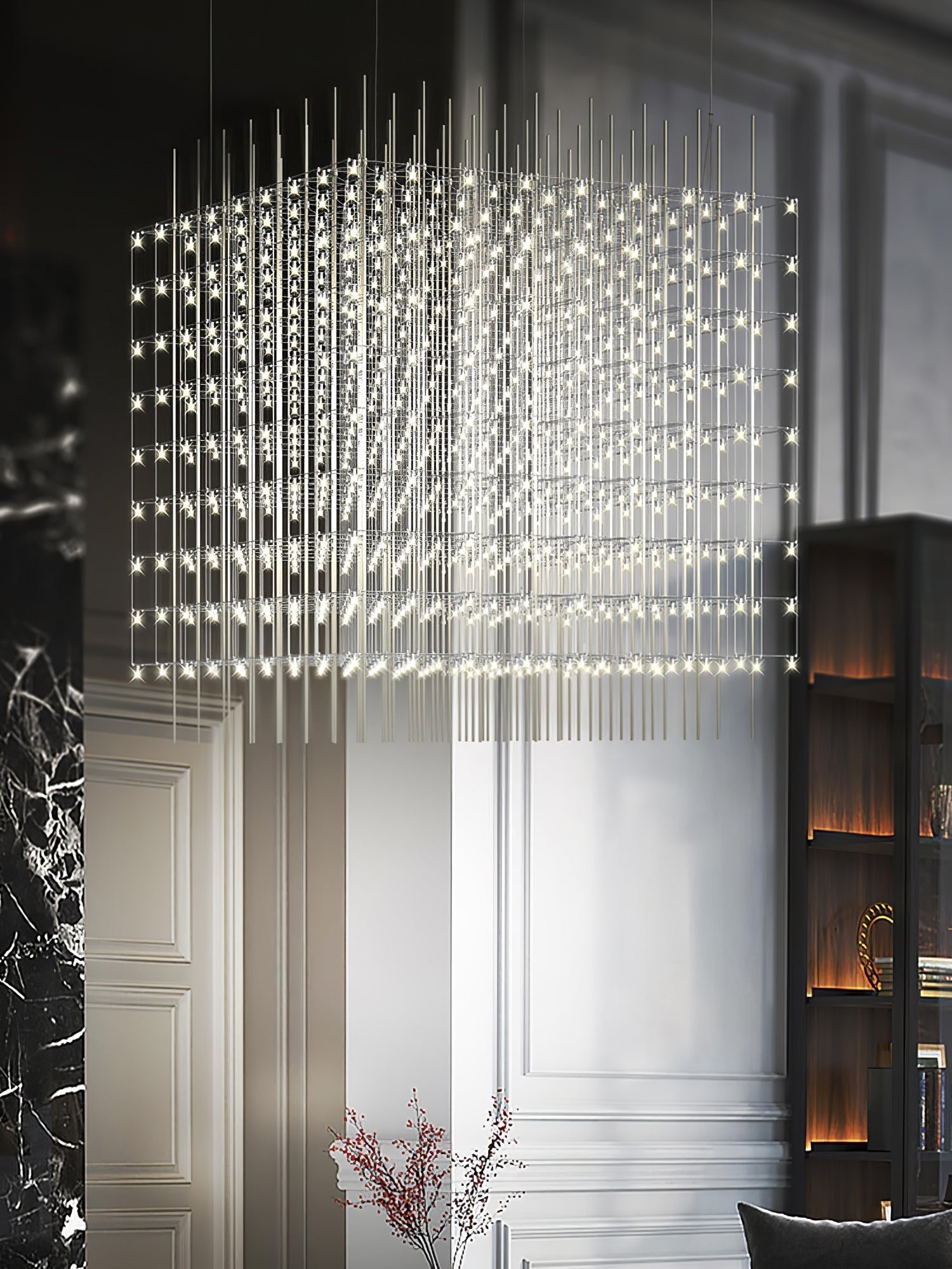 Cosmic Cube Pendant Light - Lamp Outdoor