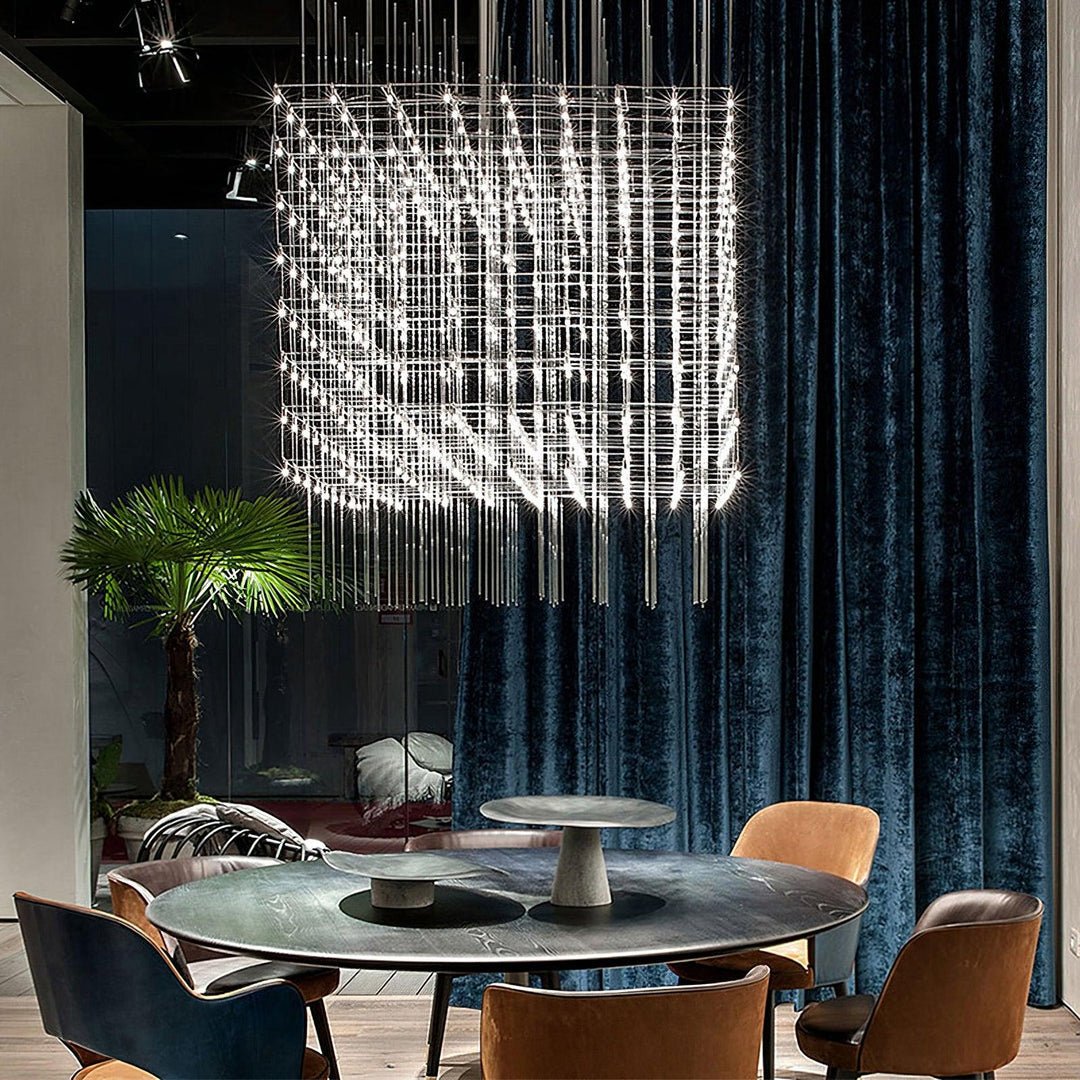 Cosmic Cube Pendant Light - Lamp Outdoor
