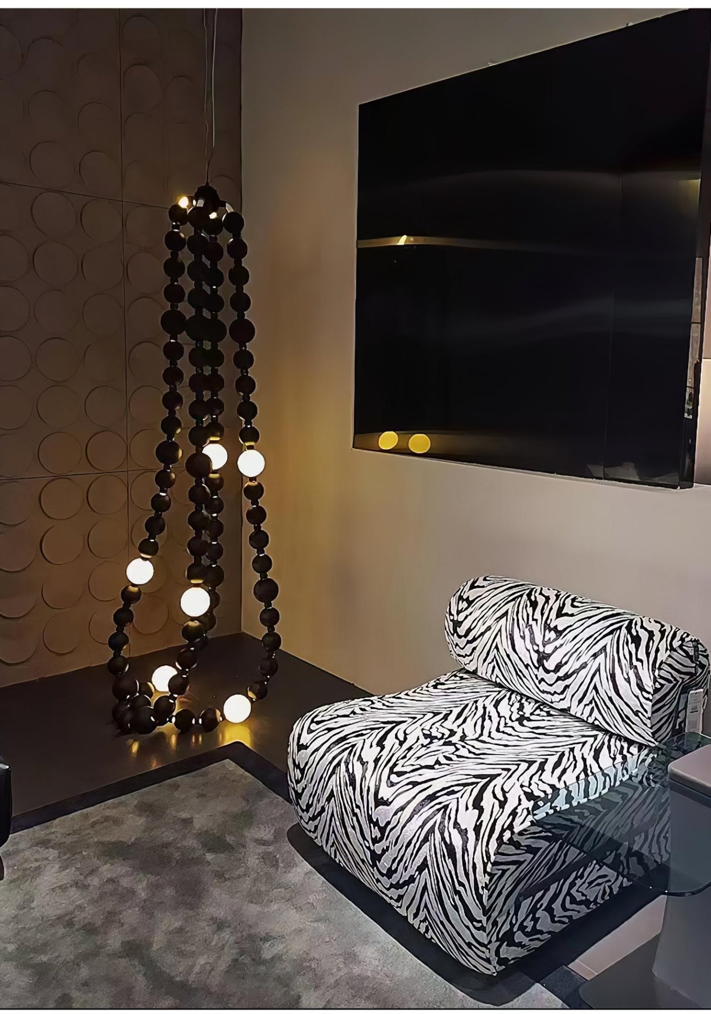 Nysolisra Modern Glass Chandelier - Lamp Outdoor