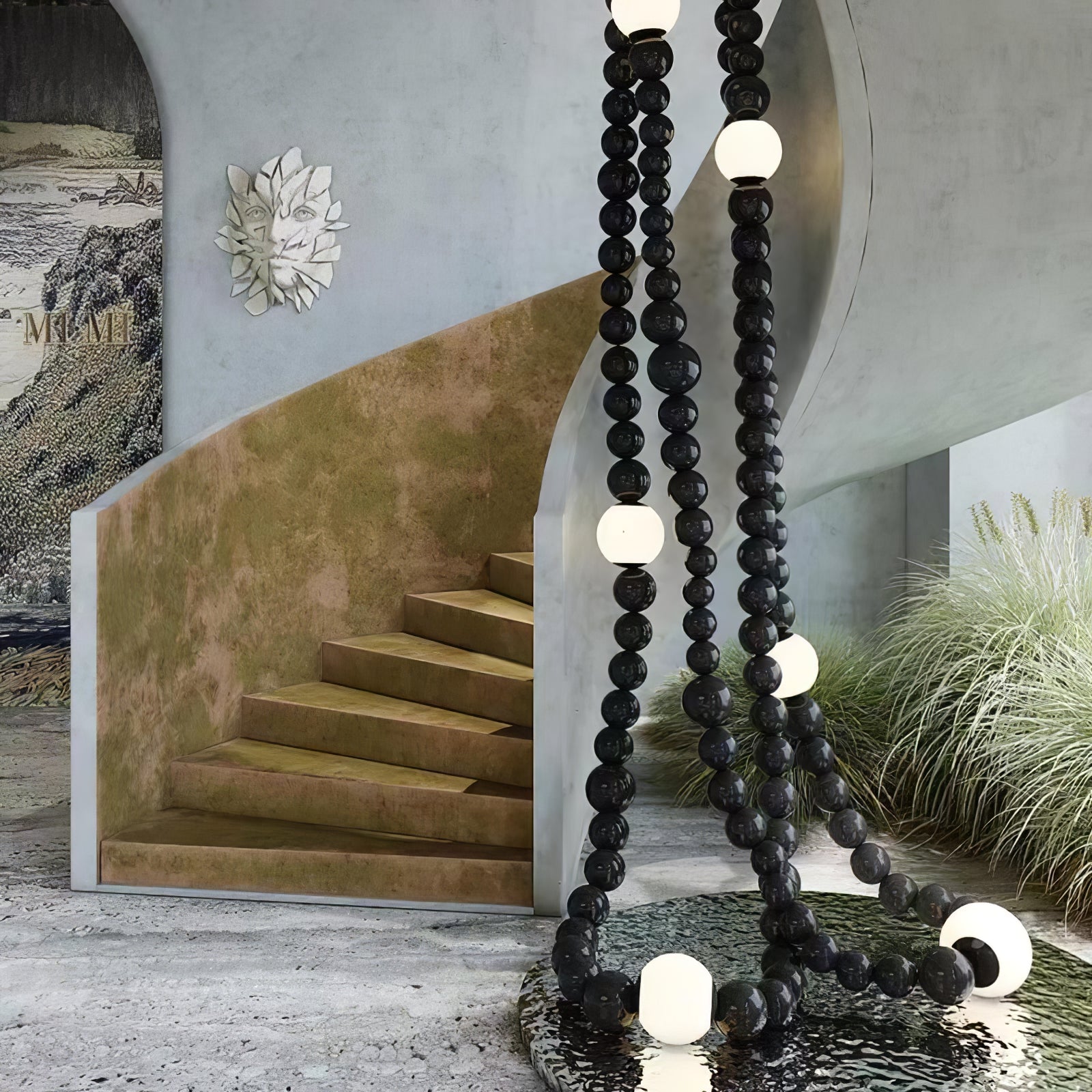 Nysolisra Modern Glass Chandelier - Lamp Outdoor