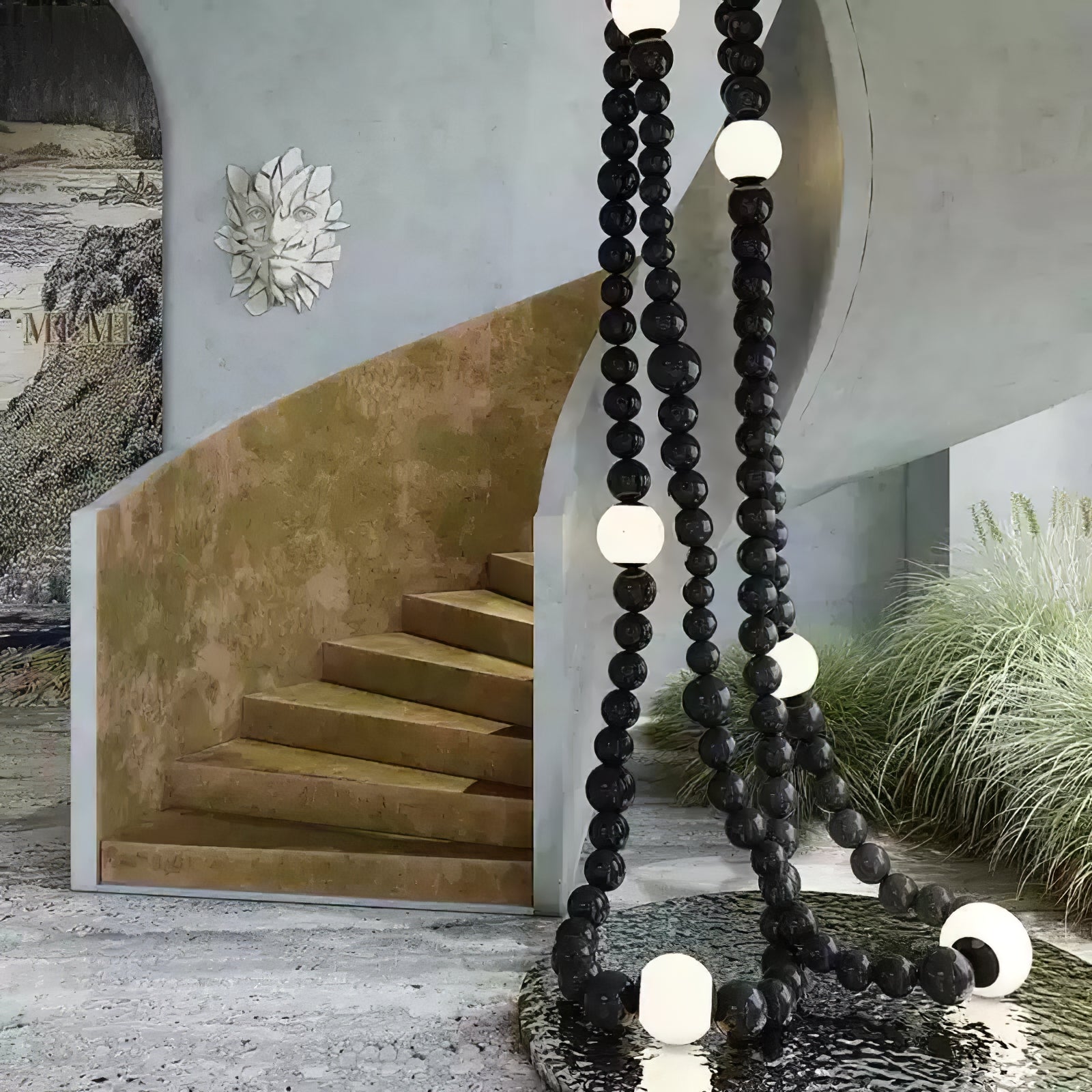 Nysolisra Modern Glass Chandelier - Lamp Outdoor