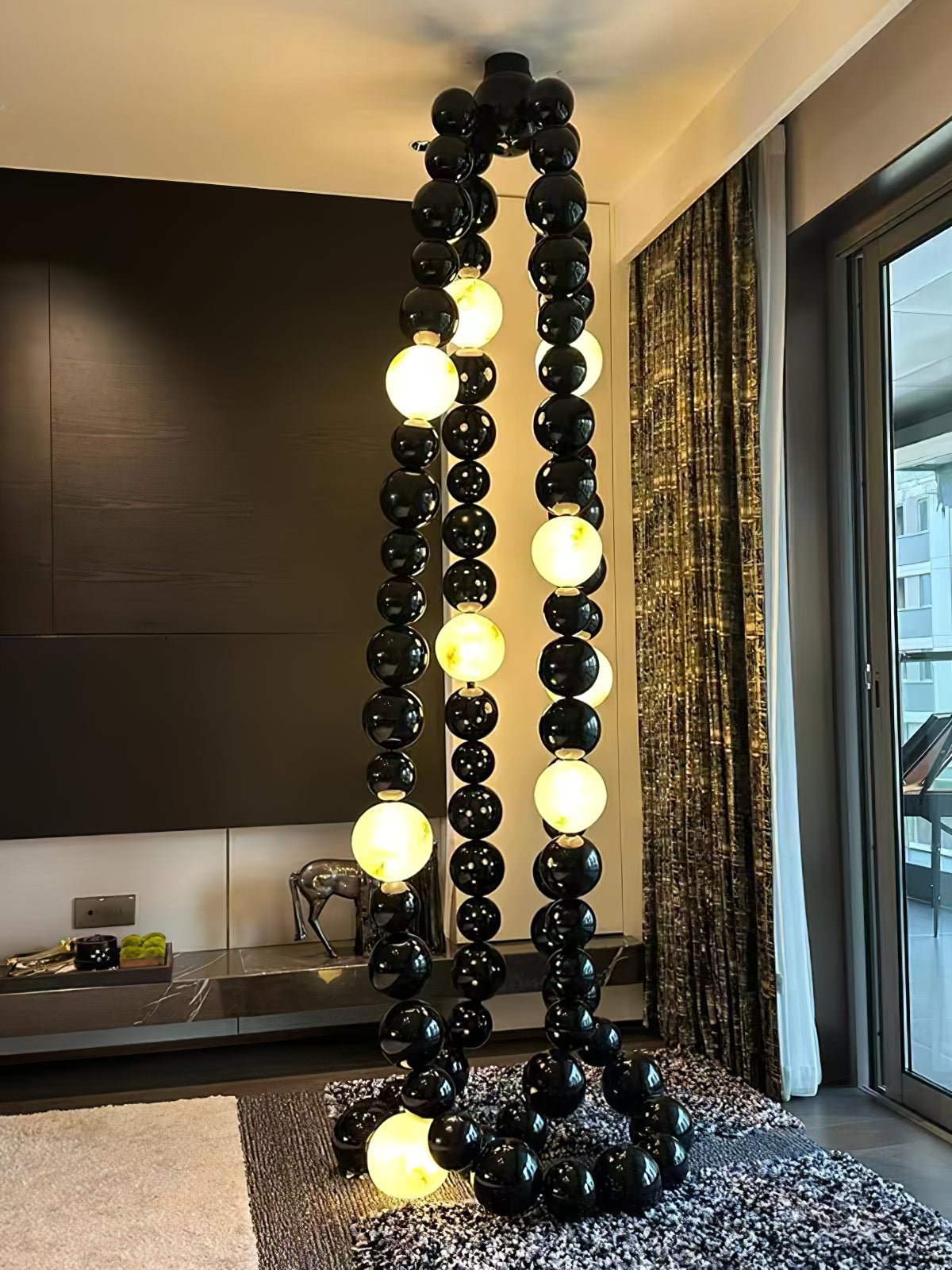 Nysolisra Modern Glass Chandelier - Lamp Outdoor