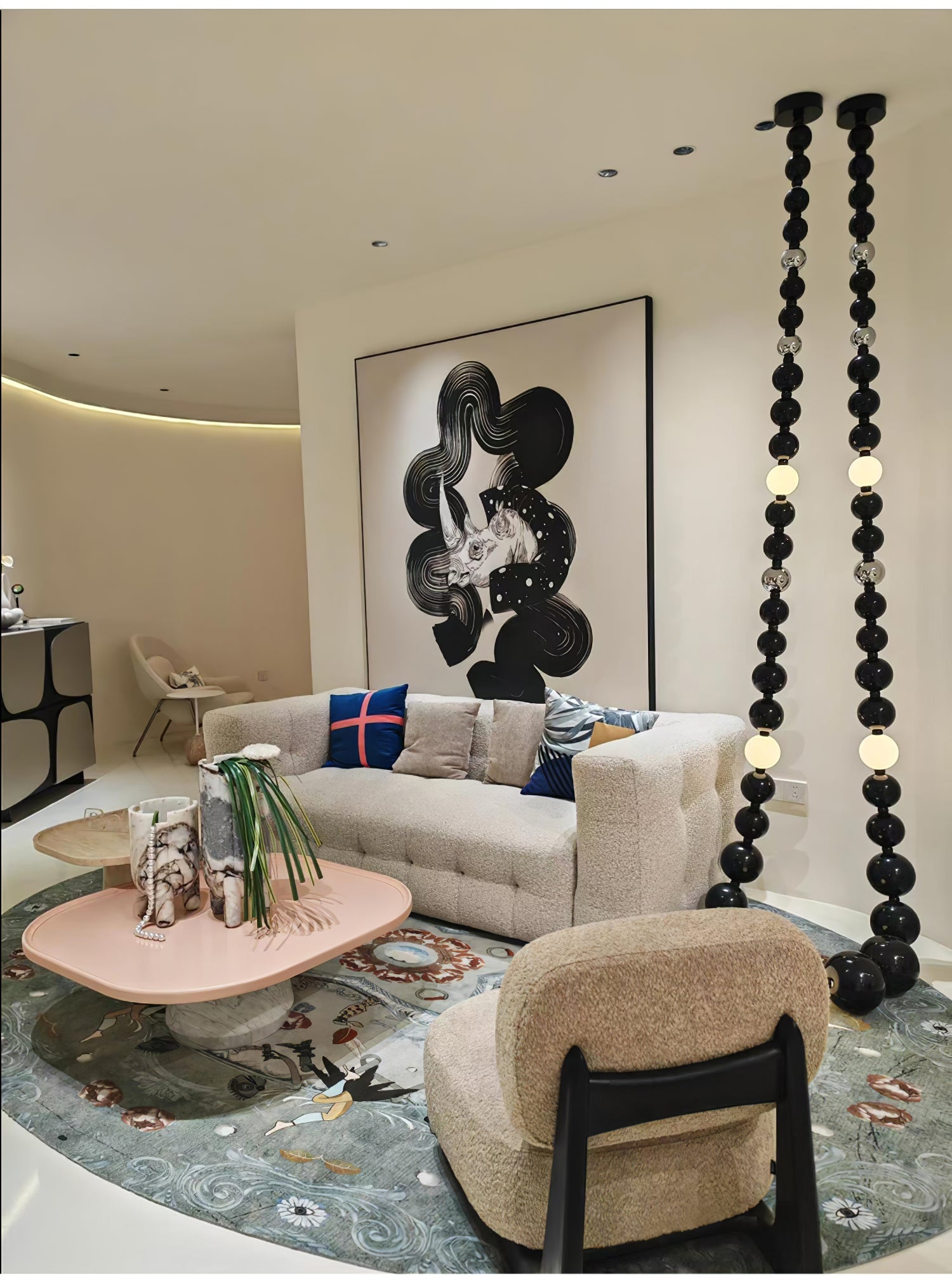 Nysolisra Modern Glass Chandelier - Lamp Outdoor