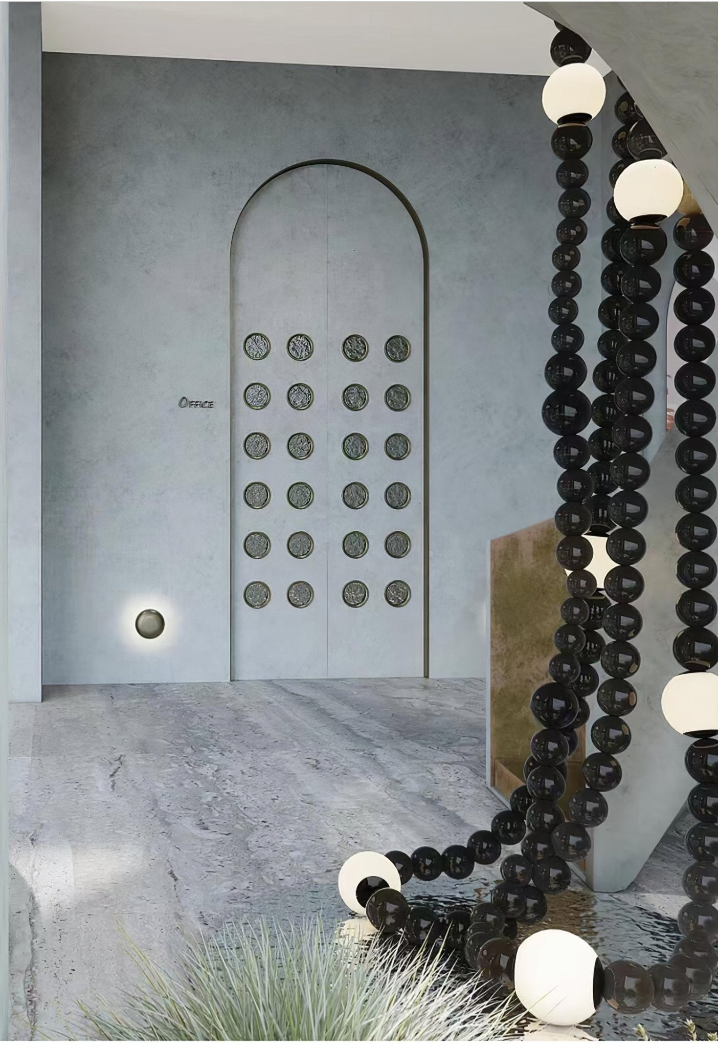Nysolisra Modern Glass Chandelier - Lamp Outdoor
