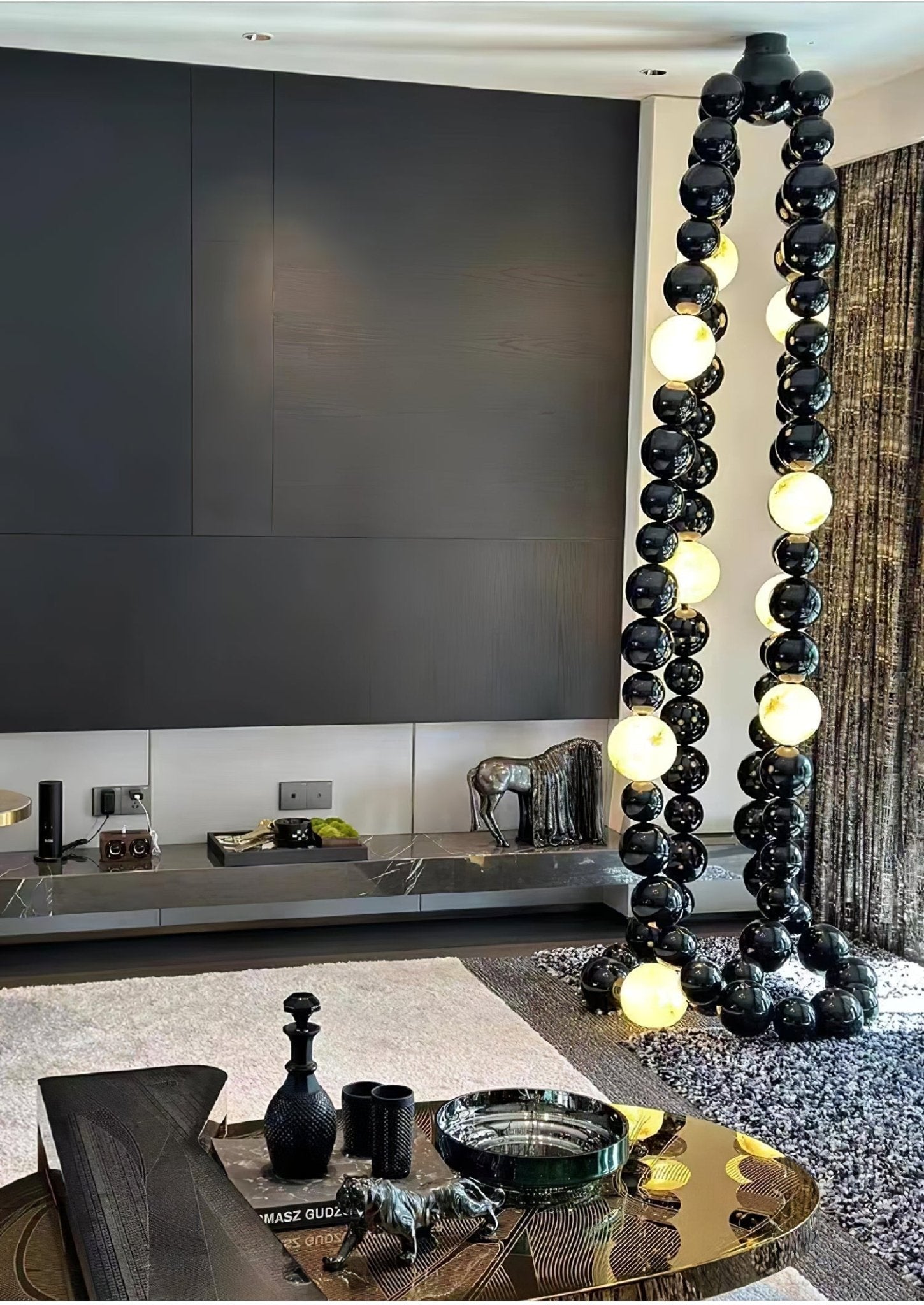 Nysolisra Modern Glass Chandelier - Lamp Outdoor
