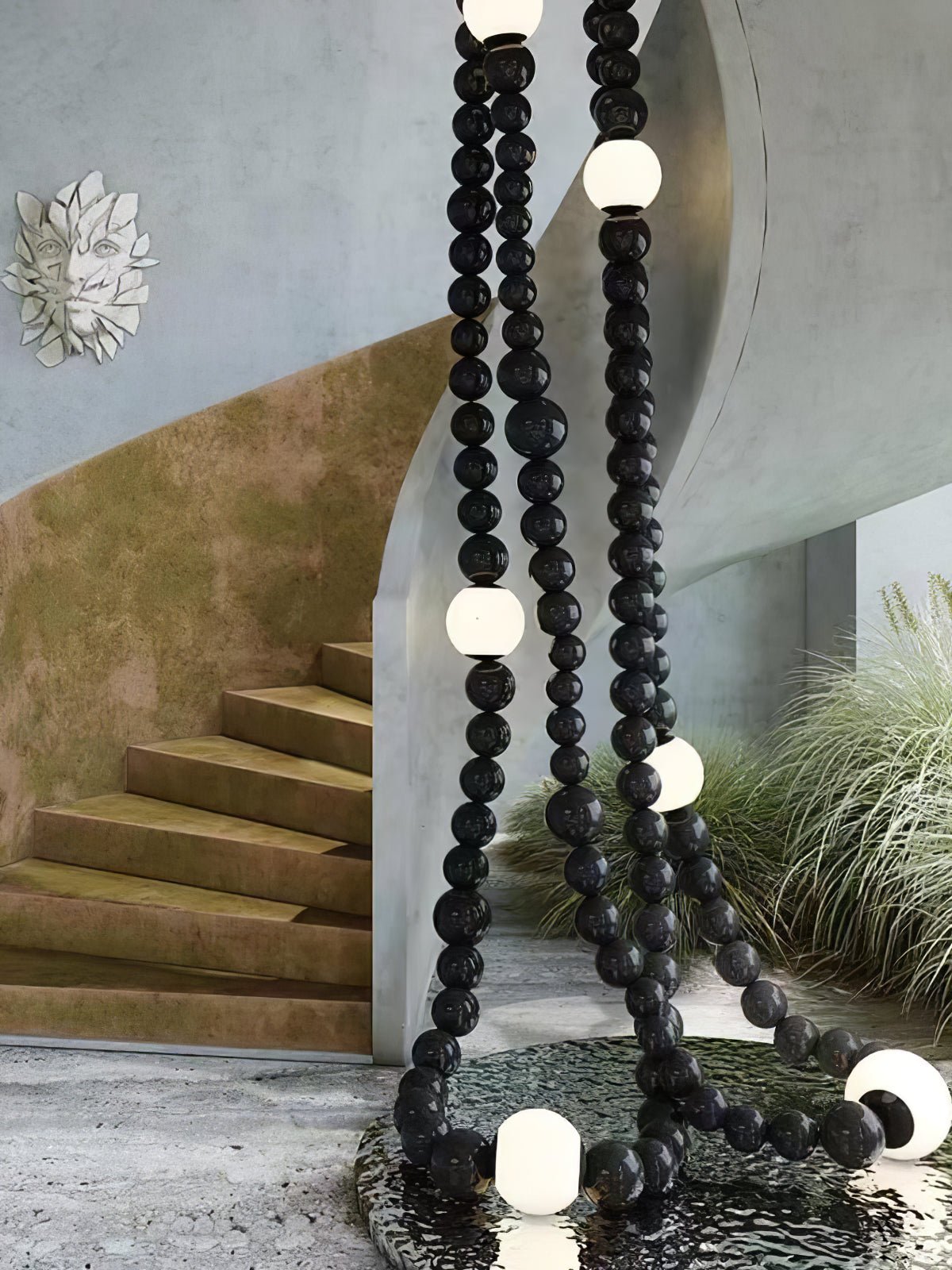 Nysolisra Modern Glass Chandelier - Lamp Outdoor