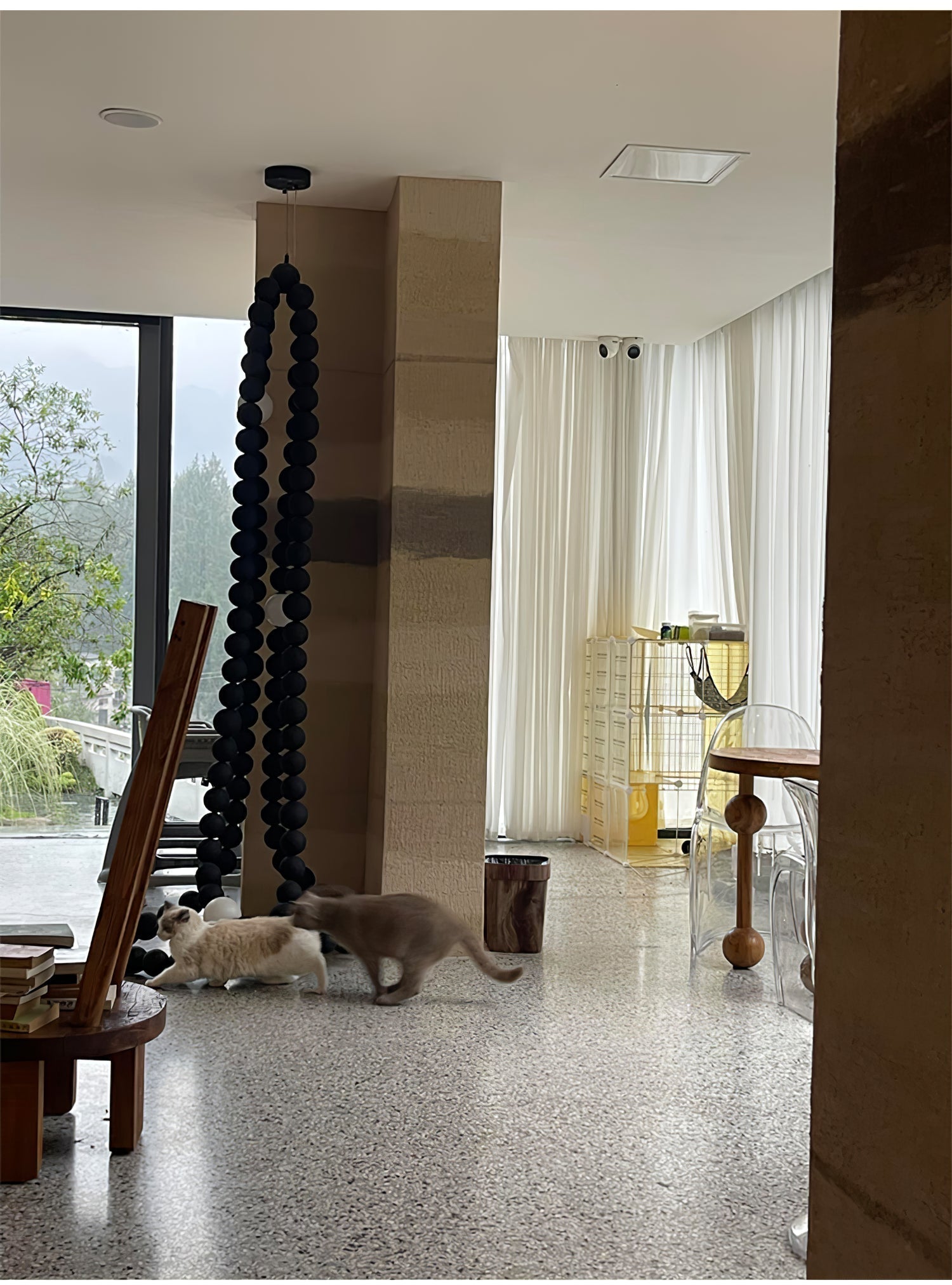 Nysolisra Modern Glass Chandelier - Lamp Outdoor