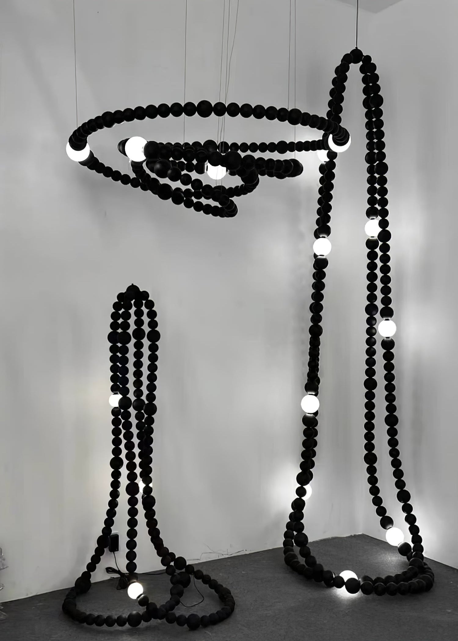 Nysolisra Modern Glass Chandelier - Lamp Outdoor