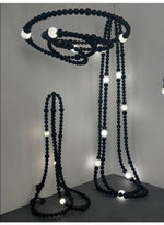 Nysolisra Modern Glass Chandelier - Lamp Outdoor