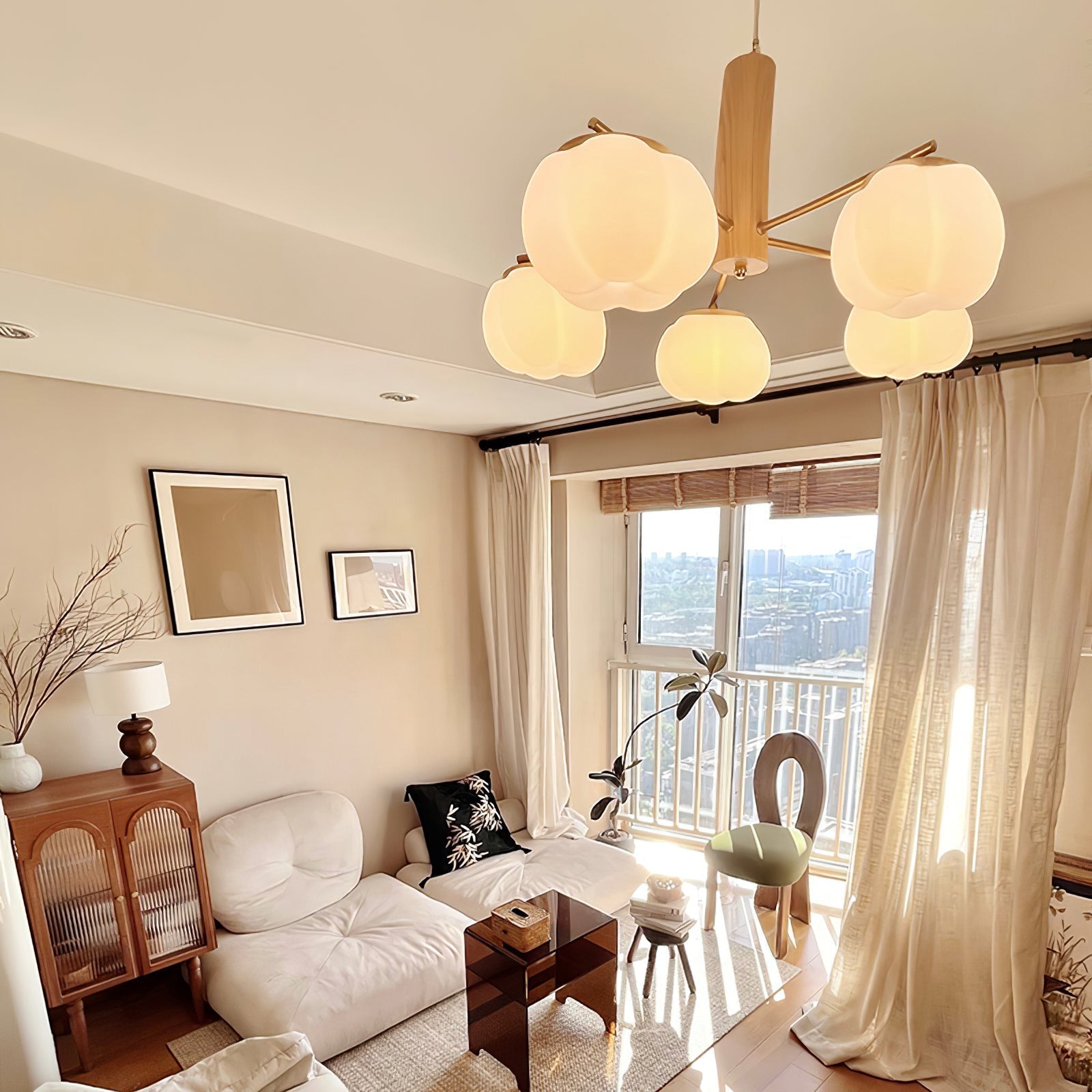 Tyler Vintage Metal Chandelier - Lamp Outdoor