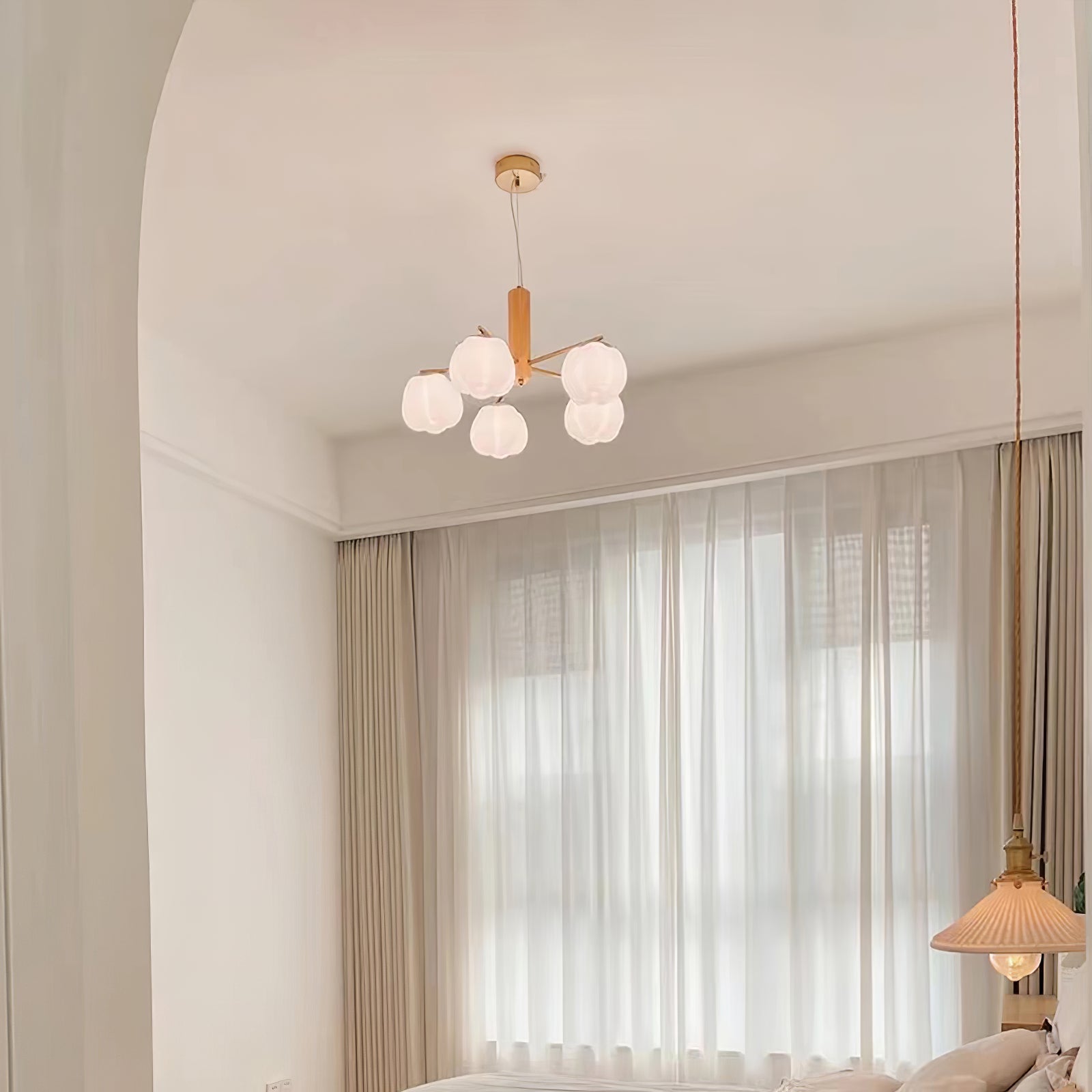Tyler Vintage Metal Chandelier - Lamp Outdoor