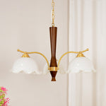Orchid Vintage Glass Chandelier - Lamp Outdoor
