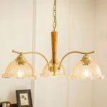 Orchid Vintage Glass Chandelier - Lamp Outdoor