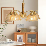 Orchid Vintage Glass Chandelier - Lamp Outdoor