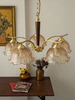 Orchid Vintage Glass Chandelier - Lamp Outdoor
